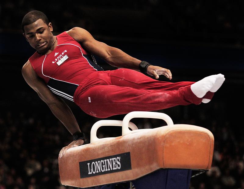 Bronx native John Orozco at the 2011 Gymnastics World Championships in Tokyo